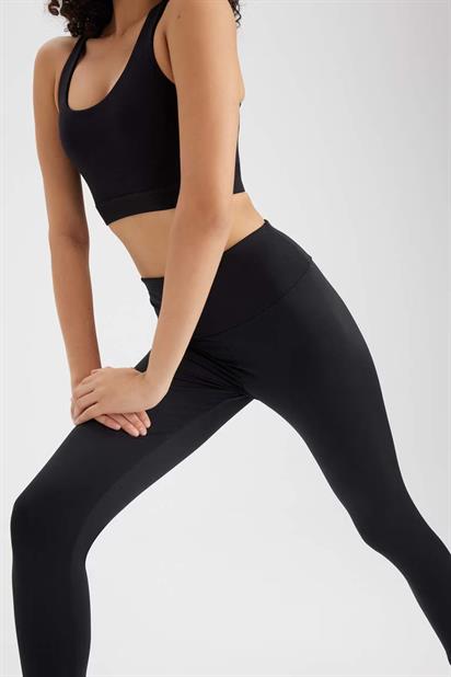 Defacto Kadın Siyah Tayt W8206AZ