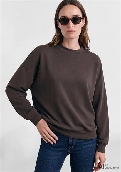 Mavi Oversize   Kadın Sweatshirt 168837-89103