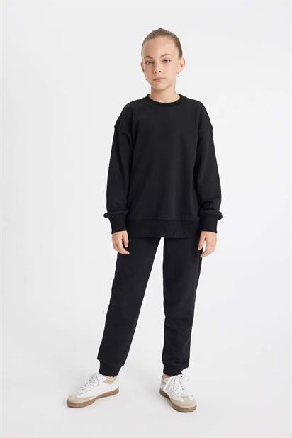 Defacto Kız Çocuk Navy Pantolon Y1226A6