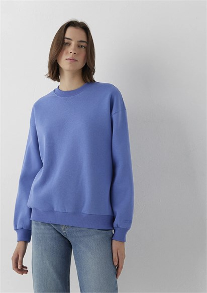 Mavi Bisiklet Yaka Kadın Sweatshirt-1610198-70662