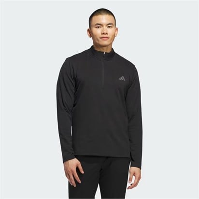 Adidas Perf 3Strıpe Qz  Black Erkek Sweatshirt KC5554