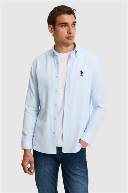 U.S Polo Assn Erkek Dokuma Gömlek PU-8957