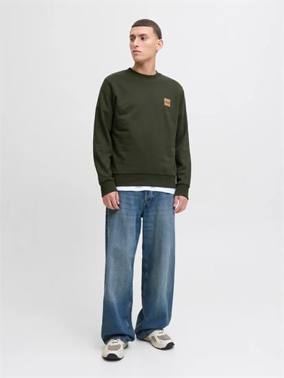 Jack&Jones Jjbrandy  Ln Erkek Sweatshirt 12279256