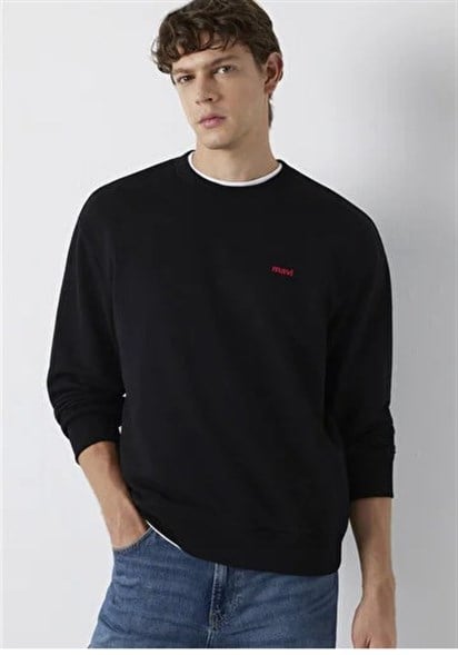 Mavi Mavi Bisiklet Yaka   Erkek Sweatshirt 0S10643-900