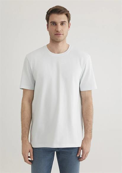 Mavi Basıc Bisiklet Yaka  Illusion Blue Erkek T-Shirt 0610252-70793