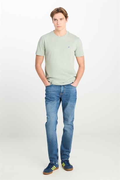 Lee Regular Fit Patch Logo Erkek T-shirt