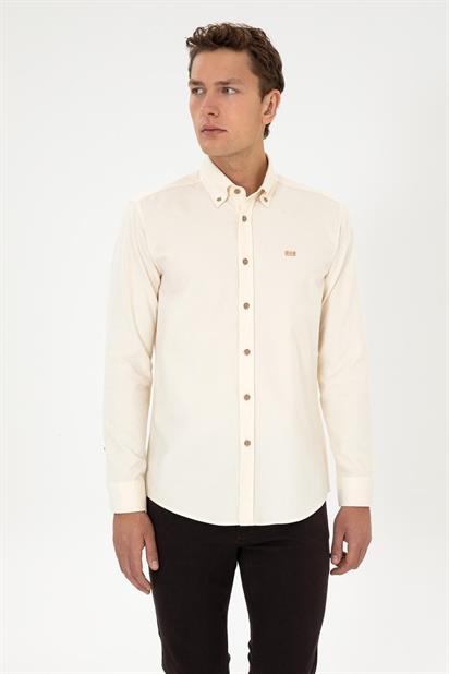 U.S Polo Assn. Erkek Dokuma Gömlek