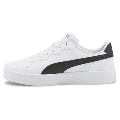 Puma Skye Clean Puma White-Puma Black Kadın Günlük Ayakkabı 38014704