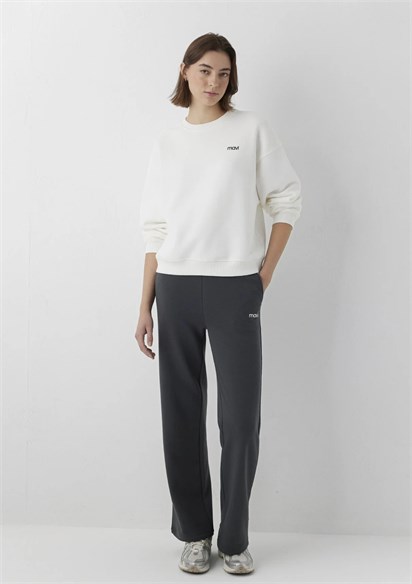 Mavi Yuvarlak Yaka Kadın Sweatshirt 1S10490-80194