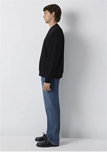 Mavi Mavi Bisiklet Yaka   Erkek Sweatshirt 0S10643-900