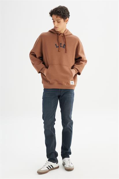 Lee Erkek Mid Logo Hoodie Erkek Sweatshirt L2520157024