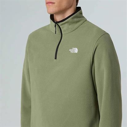 The North Face M Glacıer Fleece Yarım Fermuarlı  Erkek Sweatshirt NF0A8D0QBO91