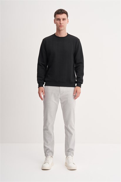 Cazador Erkek Bisiklet Yaka Sweatshirt 26KC53395