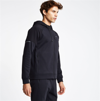 Lescon 24N-1117 Fermuarlı Kapşonlu Üst Sweatshirt Erkek