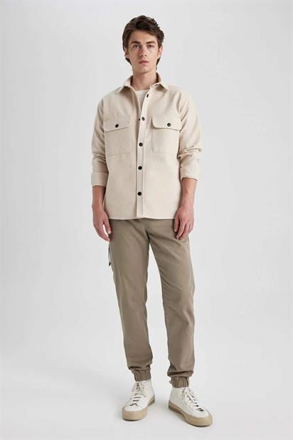 Defacto Erkek Sand Gömlek A7891AX