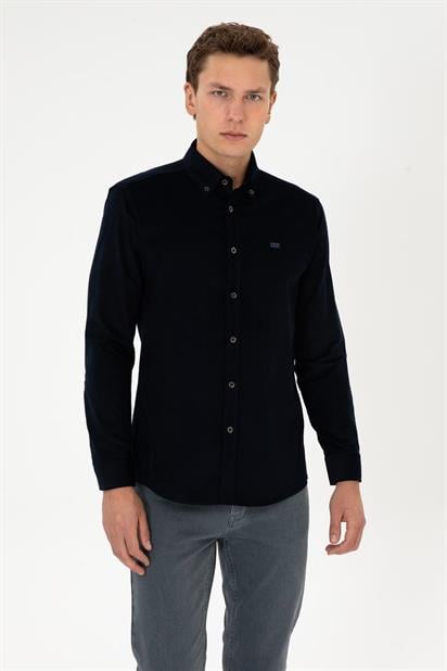 U.S Polo Assn. Erkek Dokuma Gömlek