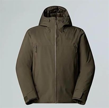The North Face M Mtn Range Down Hooded  Erkek Mont NF0A88WD21L1