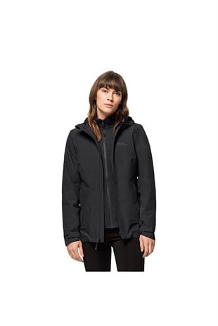 Jack Wolfskin Moonrıse 3In1 Jkt W Kadın Outdoor Mont 1115621-6000
