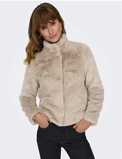 Only Onlnewvıda Faux Fur   Kadın Mont 15295423
