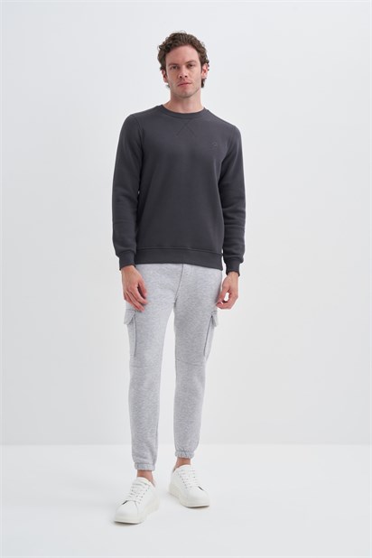 Cazador 3 İplik Basic Erkek Sweatshirtshirt 26KC56150