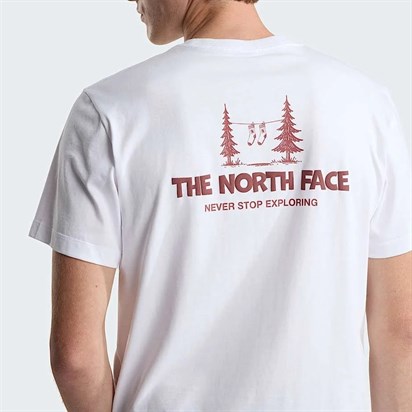 The North Face M Campıng Relaxed Eeve Tee-Graph Erkek T-Shirt NF0A8GQMFN41