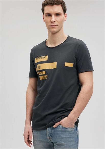 Mavi No Cıty Lımıts İstanbul Tişört