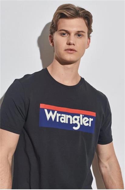 Wrangler Lightweight SS 3Color Logo Crew Neck Bisiklet Yaka T-shirt W7H4D3XV6