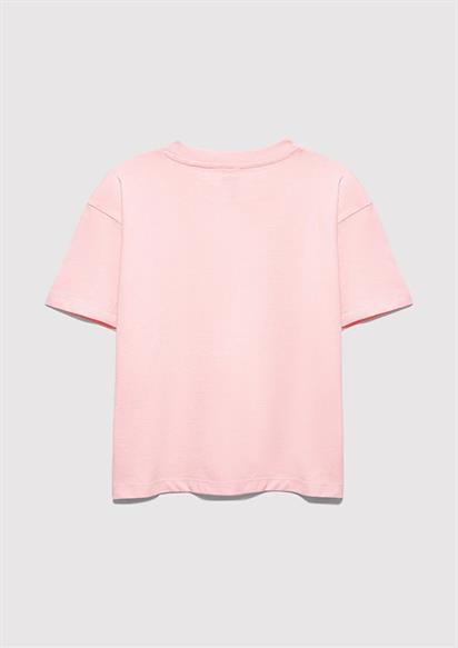 Mavi Logo Baskılı Çocuk T-shirt-7610386-71007