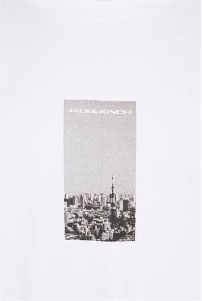 Jack&Jones Core Jcopacer Photo Brandıng Tee Ss Crew Neck Erkek T-Shirt 12273775