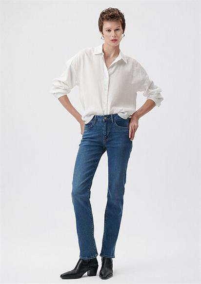 Mavi Kendra Shaded Blue Gold Premium Kadın Jean