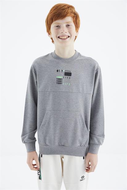 Tommy Life çocuk O Yaka Uzun Kol T-shirt