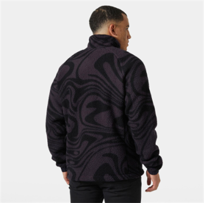 Helly Hansen Panorama Prınted Pıle Snap Erkek Mont HHA.63349