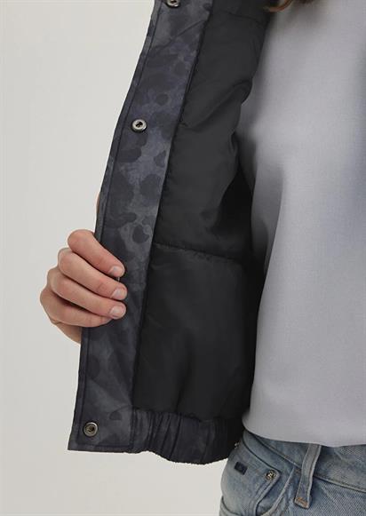 Mavi Baskılı Ceket Blue Printobsidian Animal Kadın Ceket 1110269-89122