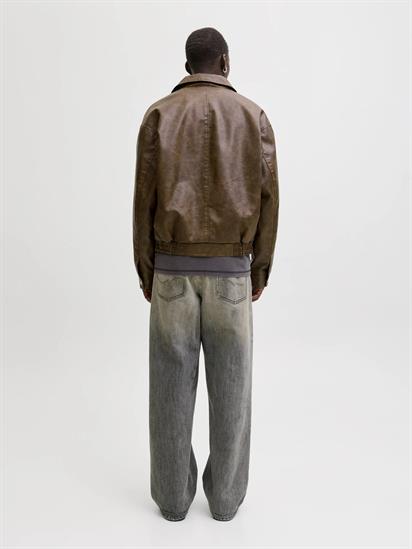 Jack&Jones Jjleon Pu Bomber Erkek Ceket 12289182