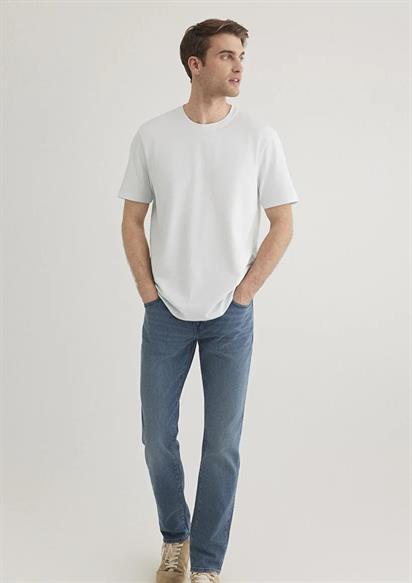 Mavi Basıc Bisiklet Yaka  Illusion Blue Erkek T-Shirt 0610252-70793