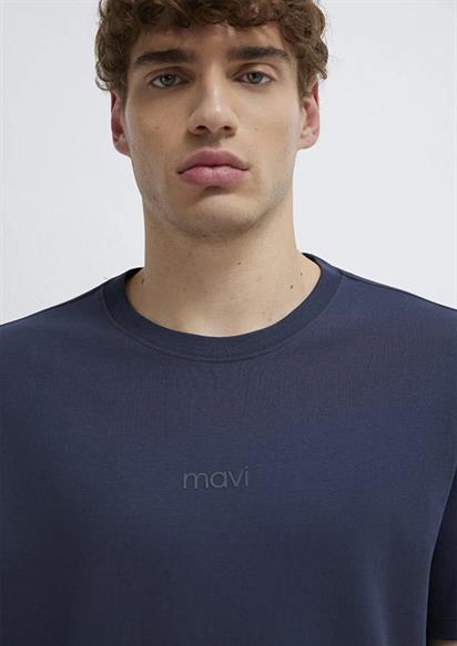 Mavi Mavi Baskılı Erkek T-Shirt 0613102-85315