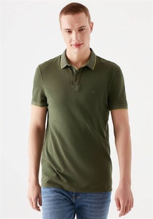 Mavi Polo  Zeytin Yeşili Erkek T-Shirt 065920-30721