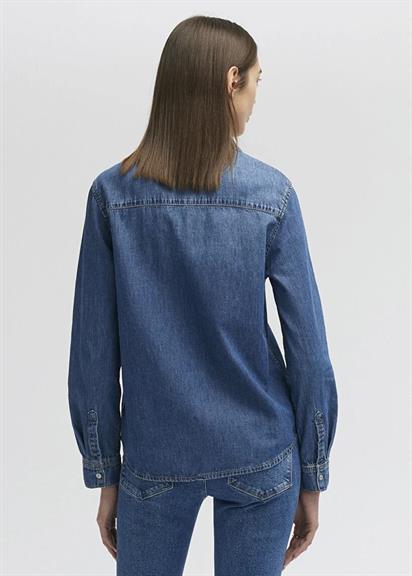 Mavi Merıda Dark Blue Denim  Kadın Jean Gömlek 1210662-86490