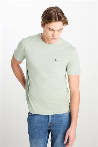 Lee Regular Fit Patch Logo Erkek T-shirt
