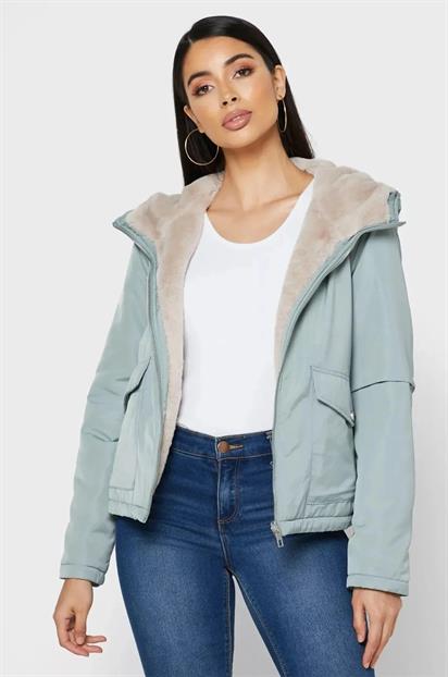 Only Onlydahlıa Rev. Fur Kadın Mont 15208777