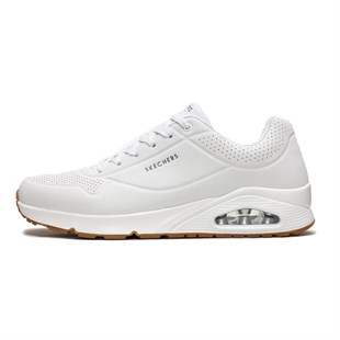Skechers Uno-Stand On Air Erkek Günlük Ayakkabı - 52458 Wht