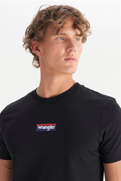 Wrangler Regular Fit Small Logo T-shirt W2510527001