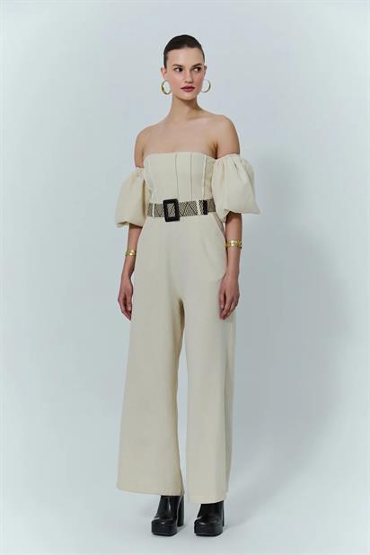 Quzu Straplez Kesim Tulum 23Y12387