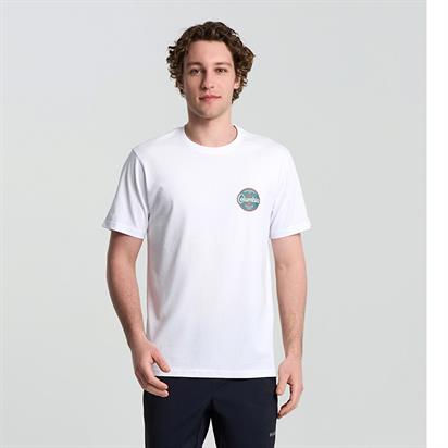 Columbia  Csc M Button Stamp Scrıpted Ss Tee Erkek Kısa Kollu T-Shirt