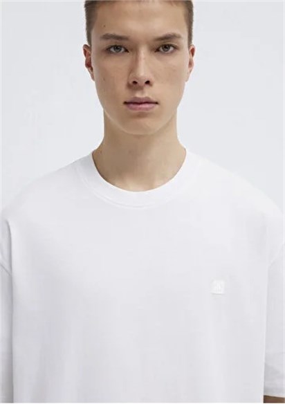 Mavi Pro Baskılı Erkek T-shirt-0613442-620