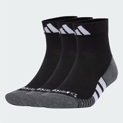 Adidas Prf C Cc Qrt 3P  Black/Whıte Unisex Çorap JC6446