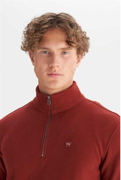 Wrangler Erkek Half  Zip Erkek Sweatshirt  W2520532810
