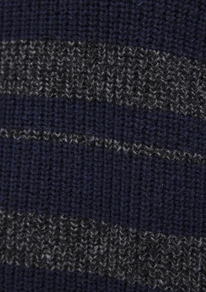 Mavi Çizgili Unisex Kazak 0710209-70490