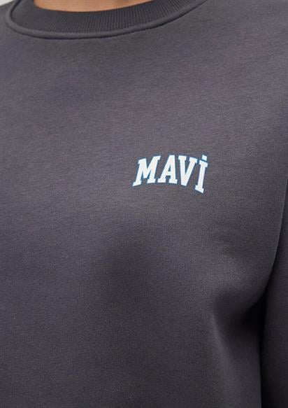 Mavi Koyu Gri Kadın Sweatshirt