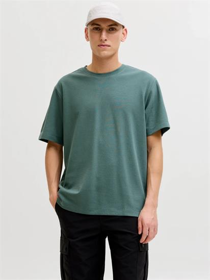 Jack Jones Jcofusıon Badge Tee SS Crew Neck LN Erkek T-Shırt-12289962